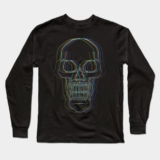 Neon Skull Long Sleeve T-Shirt